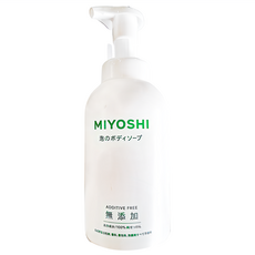MIYOSHI 無添加泡沫沐浴乳 500ml, 1瓶