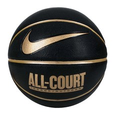 NIKE 耐吉 EVERYDAY ALL COURT 8P 籃球 黑色 + 金色, DO-8258-070, 1個
