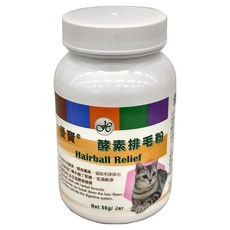 優寶 酵素排毛粉 天然酵素 膳食纖維, 50g, 排毛, 1瓶