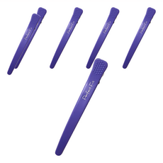 FAWEIO 髮葳鵝 止滑夾, 紫色, 6件