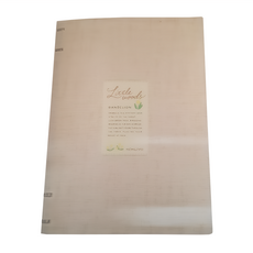 KOKUYO 國譽 Little Woods 2x2收納活頁夾 B5, 最多可收納約80張, 米色, 1個