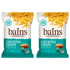 bains wholefoods 鷹嘴豆脆片 原味 無麩質, 100g, 2包