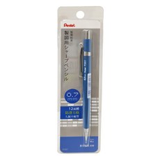 Pentel 飛龍文具 自動鉛筆 盒裝 XP207 0.7mm 12面體防滑方格, 1支