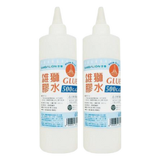 SIMBALION 雄獅 補充膠水 #BHG-500, 500ml, 2瓶