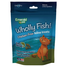 Emerald pet 貓咪小魚餅乾, 鮪魚口味, 84g, 1包
