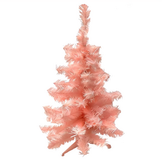 台製豪華型聖誕樹裸樹 90cm 夢幻粉紅色 - DIY聖誕裝飾首選, 1個