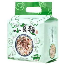 三男小食麵 油蔥酥醬 乾拌麵 Q彈有嚼勁 嚴選台灣在地紅蔥頭 快速料理, 4包