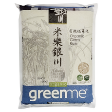 米樂銀川 有機胚芽米, 2kg, 1包