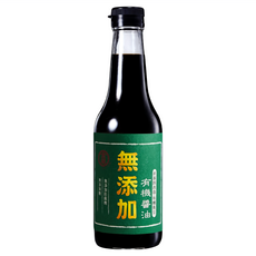 金蘭 無添加有機醬油，有機黃豆釀造，澳洲海鹽，無防腐劑，500ml, 1瓶