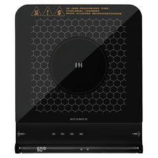 NICONICO 極薄美型IH平板電磁爐 厚2.3cm 單口,獨立式, NI-CG2319