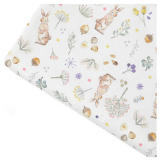 COTTONVILL 20支棉質布料 Milky Rabbit, 110*360cm, 1件