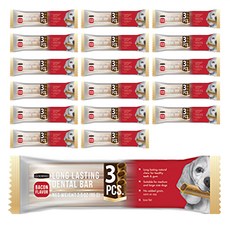 GOODIES 耐嚼型潔牙棒 Set, 3支裝, 培根風味, 85g, 18包