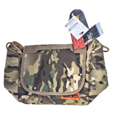 the earth CORDURA 調味料收納袋, 綠迷彩, 1個, 5格