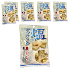 宮田製菓 鹽味牛奶糖, 法國產岩鹽使用, 260g, 6包