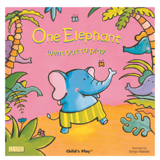 Child'sPlay 鵝媽媽歌唱繪本點讀版 One Elephant Went Out to Play Set