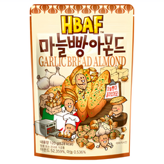 HBAF 杏仁果與大蒜麵包, 120g, 1包