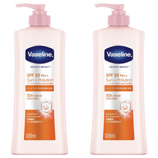 Vaseline 凡士林 SPF30透亮防曬修護潤膚露 防曬保濕 改善暗沉, 320ml, 2件