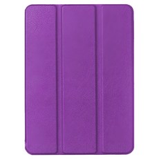 vXTRA 飛創 經典卡斯特 三折式平板皮套, 1個, 格蕾紫