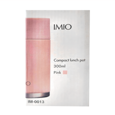 FREIZ 和平 不鏽鋼真空保溫燜燒罐 IM0012-0014 300ml, 薄粉色, 1個