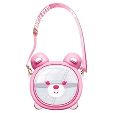 Jasmine’s Kitchen 小茉廚房 Tritan 可愛小熊水壺/雙飲杯, 750ml, 粉色, 1個