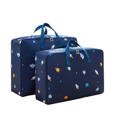 棉被收納袋 70 x 50 x 30cm 2個, 太空火箭, 1組
