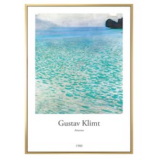 菠蘿選畫所 克林姆 阿特湖 AVAR5716G, 金色