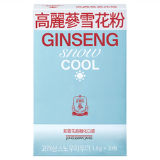 正官庄 高麗蔘雪花粉 水蜜桃風味 20條, 30g, 1盒