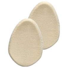 NERO BIANCO 雞蛋型粉撲 7.5 x 5.3 x 0.9cm, KQ-3508, 2個