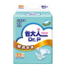 Dr.P 包大人 成人紙尿褲, L~XL(腰圍40~55吋), 13片, 1包