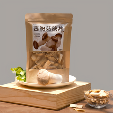 伊貝果然 杏鮑菇脆片, 90g, 1個