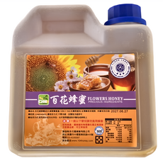 彩花蜜 台灣嚴選百花蜂蜜, 1.2kg, 1桶