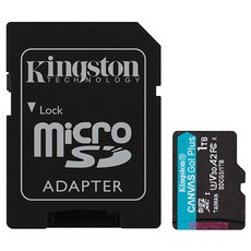Kingston 金士頓 Canvas GO! Plus 1TB microSDXC UHS-I U3 V30 A2 記憶卡 SDCG3, 1個