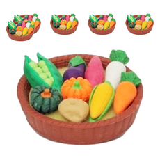 Iwako 造型橡皮擦 套裝, 蔬菜, 6組