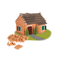 teifoc DIY益智磚塊建築玩具 德國製造 原裝進口 激發培養兒童創造力與專注能力 370塊, TEI4900 (古蹟建築), 1組