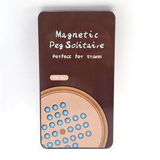 YouRPUZZLE 鐵盒桌遊-孔明棋G2483，磁性便攜，益智親子遊戲, 1入