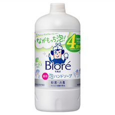 Biore 蜜妮 抗菌泡沫慕斯 補充瓶 綠色檸檬香, 1個, 770ml