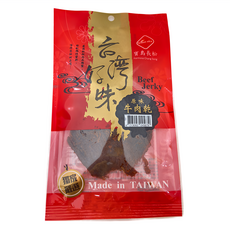 長松食品 牛肉乾 原味 台灣製造, 70g, 1包