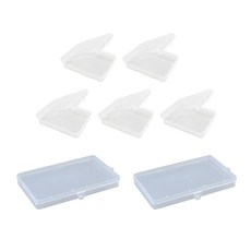 日本 SGS 口罩收納盒 Set 輕量防塵 便攜設計, 透明, 1組