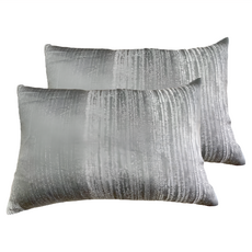 J&N 凱蒂條紋混款腰枕 Set 2, 灰色