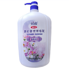 Han Young 涵漾 夢幻香水沐浴乳 海馬香味, 2L, 1瓶