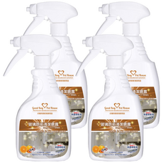 GBPH 好寶貝 玻璃皂垢清潔噴霧, 天然植物萃取精油, 九款獨特香氛, 500ml, 4瓶