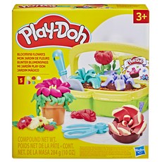 Hasbro 孩之寶 Play-Doh 培樂多 孩童用黏土, 盛開花朵, 284g, 1盒