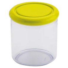 omADA 簡約設計密封抗菌儲存罐, VM(深綠色), 尺寸 11*H9CM, 容量 0.5L, 綠色, 1個