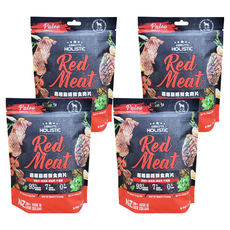 ABSOLUTE HOLISTIC 全齡犬 鮮食肉片, 放牧牛 + 放牧鹿 + 綠貽貝 + 牛磺酸, 100g, 4包