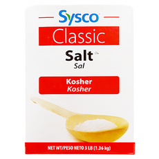 Sysco 西斯科 KOSHER 調味鹽, 1.36kg, 1盒