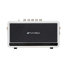 SANSUI 山水 聲之魂 氣動Hi-Fi藍牙音響 SOAIR 溫莎白 迷你喇叭