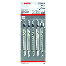 BOSCH 博世 台灣公司貨 線鋸片 T301CD/260863759 5個, 1組