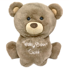 TR泰迪熊高爾夫玩偶一號木桿套, 棕色, 1個