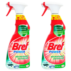 Bref 妙力 除油污清潔劑廚房專用, 750ml, 2瓶