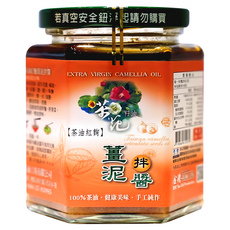 金椿茶油工坊 紅麴薑泥拌醬, 250g, 1罐